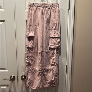 Pink Cargo Pants